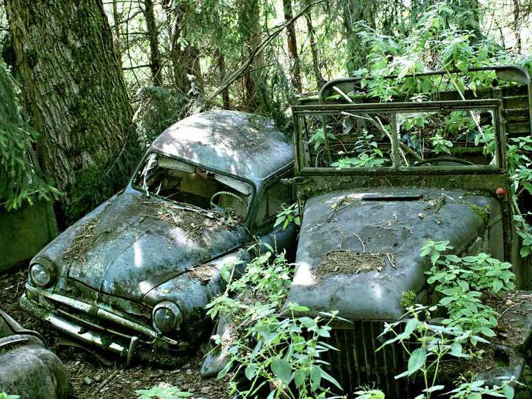 Wohin damit, wenn das alte Auto Schrott ist? 